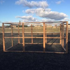 12ft x 8ft Animal Run 16G 2"