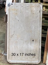 Vintage/Antique "Stainless st" Large Belfast or Butler Sink Sluice Drainer. #1