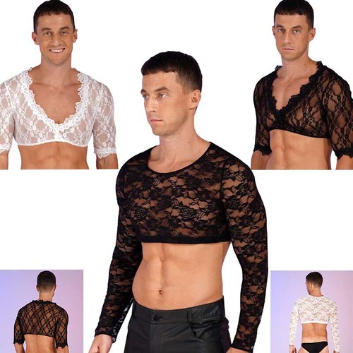 Men mesh sheer - men's,