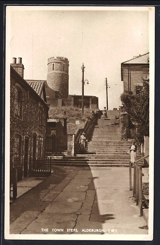 Postcard aldeburgh the town - the,