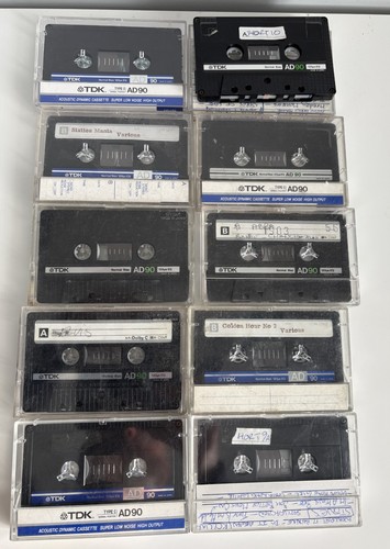 10x tdk cassette tapes sa90 - , /