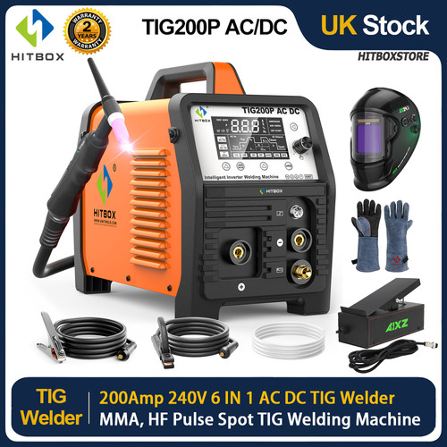 Hitbox 6in1 tig welder 200a - hitbox,