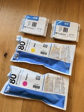 2 Genuine HP 80 Printhead +