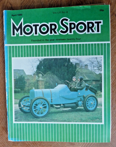 Motor sport magazine april - motor,