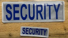 Security  REFLECTIVE BADGE