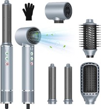 5-in-1 Hot Air Styler, 110,000 RPM Hair Dryer & Curling Brush Set (New other)