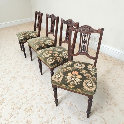 Antique mahogany upholsteted - mahogany,