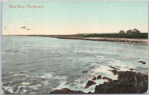 Porthcawl vintage postcard - porthcawl,