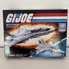 SKYSTRIKER - G.I. JOE Construction Airplane Vehicle 100 pc Set Hasbro 2020