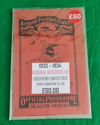 1933 arsenal res - res, v