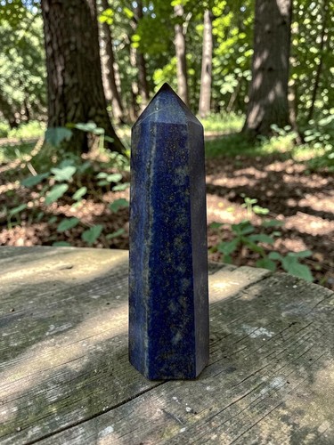 Natural lapis lazuli tower - natural,