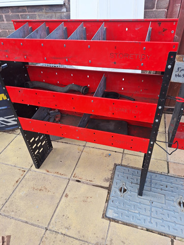 Van racking metal shelving - racking,