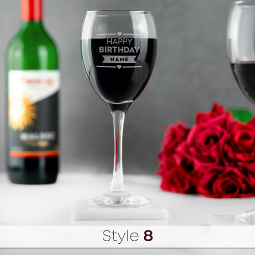 Personalised wine glass - personalised, 🍷