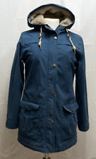 SEASALT :  Tiller Coat - Hooded Waterproof Breathable Raincoat UK 8 EU 36