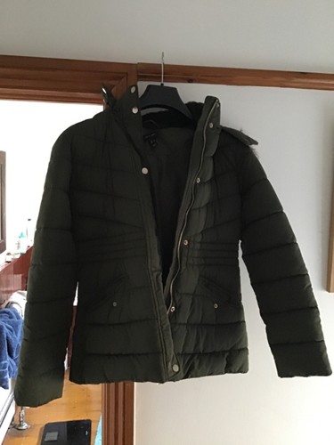 New look padded green - green, coat