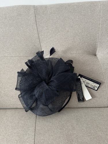 Navy fascinator hat - m&s, for