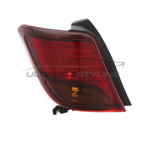 Rear light fits - rear,
