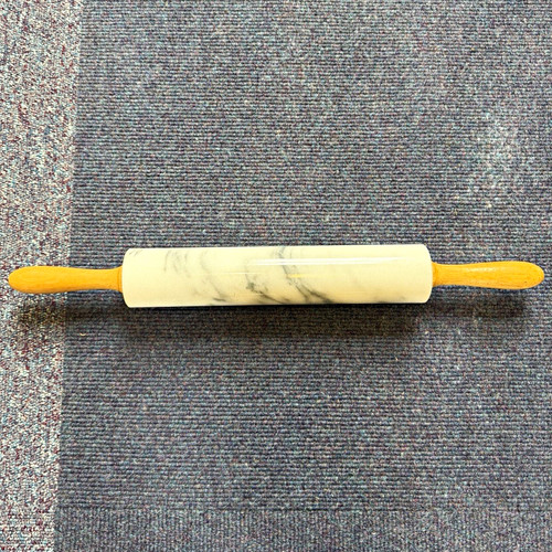 Marble rolling pin - with, wooden
