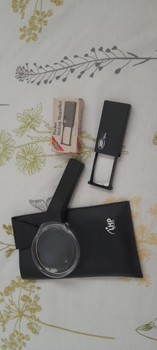 Two magnifying glasses - glasses., lhp