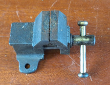 Mini or Baby Vice, Fixed Base Bench/Table. Small Model Maker Craft Making Tool