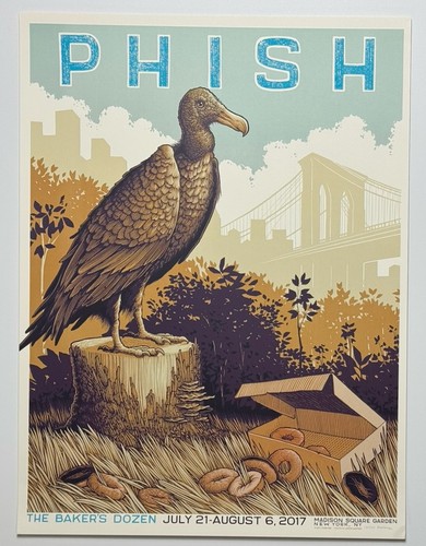 Phish poster bakers dozen - phish,