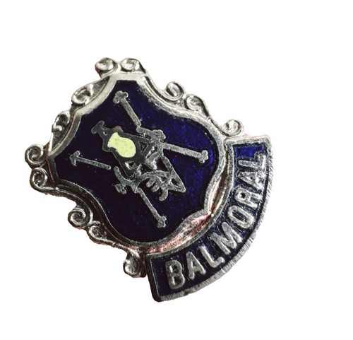 Balmoral enamel pin - enamel,