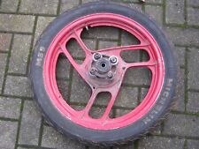 Yamaha TZR 125 /  RD 125 LC rear  wheel only , straight MT2.15 X 18