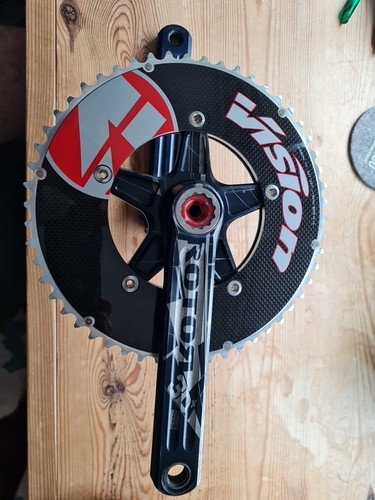 Rotor crank 175mm with - , vision