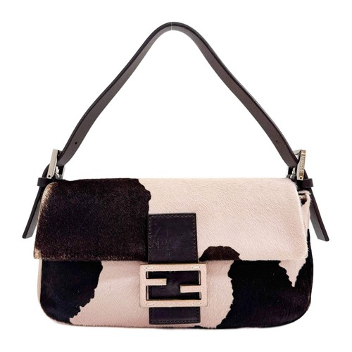 Fendi baguette pink and brown - fendi,