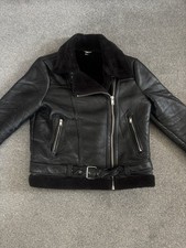 Topshop Aviator Jacket Size Uk