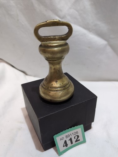 Antique brass trade - trade, weight