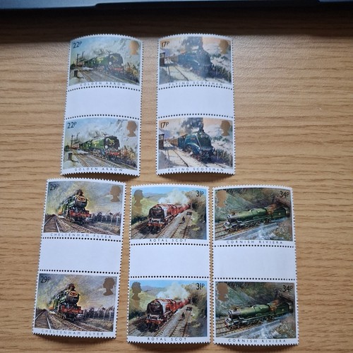 Qeii 1985 famous trains set - qeii,