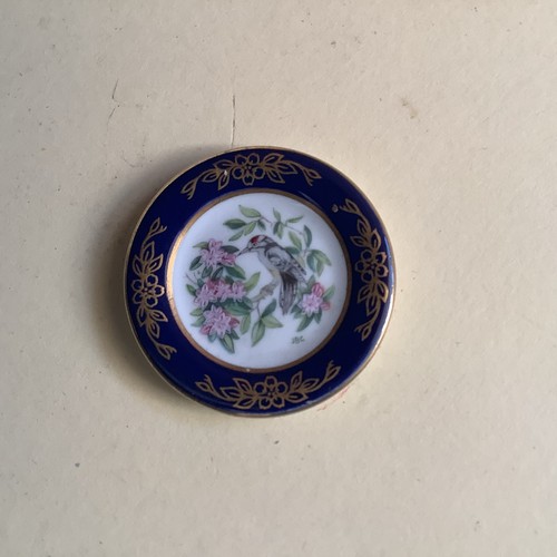 Franklin porcelain miniature - franklin, /