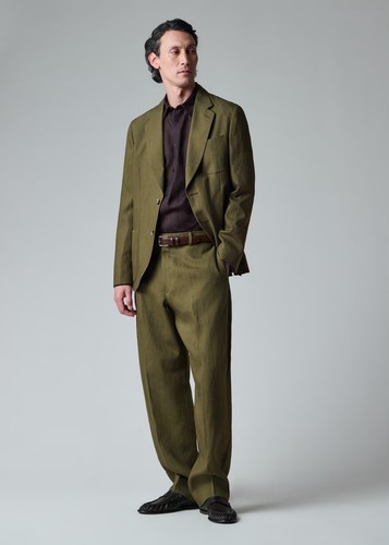 Paul smith khaki linen - paul,