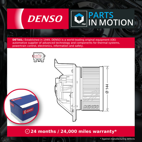 Interior blower motor - blower,