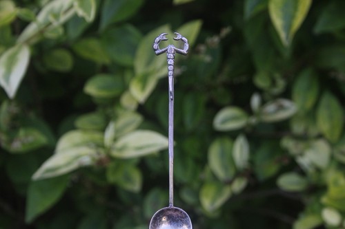 Vintage spoon scorpion - spoon,
