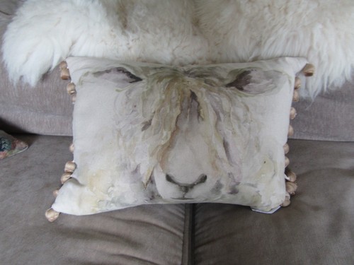 Voyage maison sheep - sheep, cushion