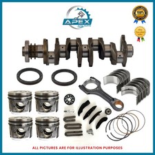 CRANKSHAFT + PISTONS + CON ROD