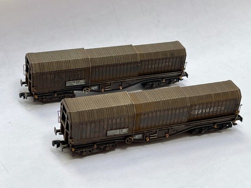 Dapol telecopic hood wagons - 2x,