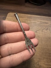 vintage sterling silver pickle