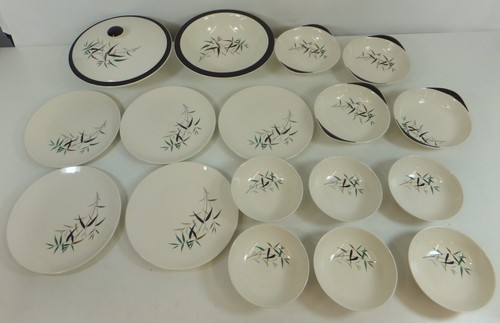 Piece royal doulton bamboo - 17-piece,