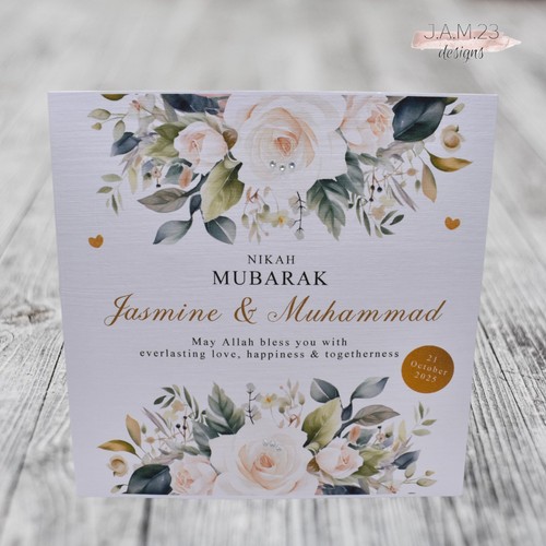 Personalised nikah mubarak - nikah,