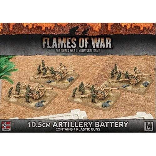 Afrika korps 5cm - korps, 10.5cm