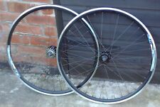 RIGIDA DP18 BLACK 36h TRACK WHEELS,  FIXED & FREEWHEEL,DT SPOKES, FLIP FLOP