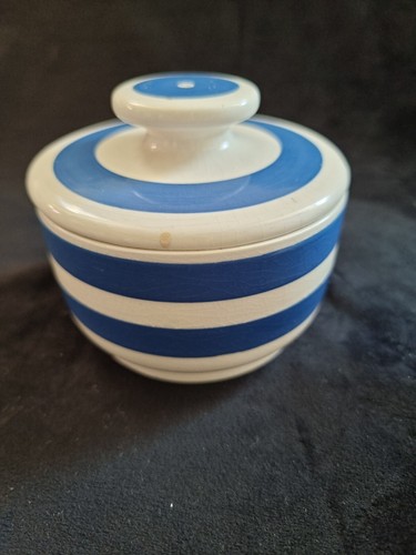 Blue white stripe vintage - blue/white,