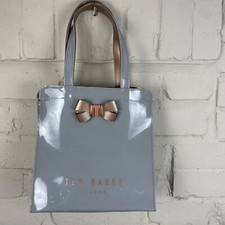 Ted Baker Tote Bag Grey PVC