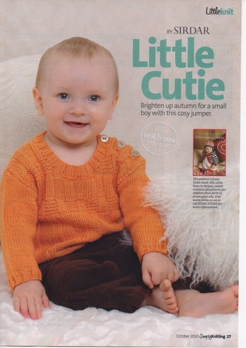 Cute child jumper knitting - cute, child's