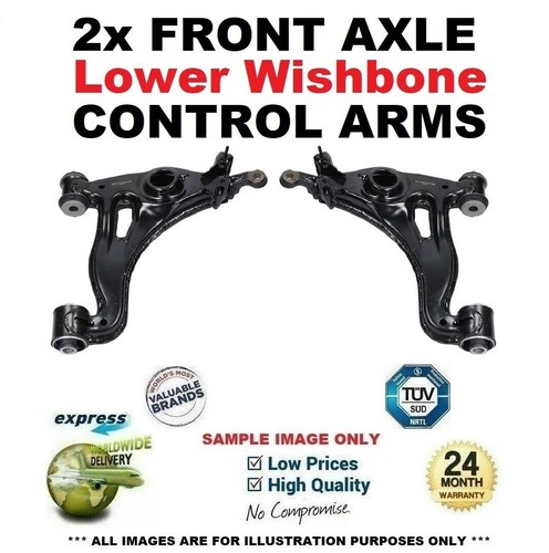 Front axle lower - front,