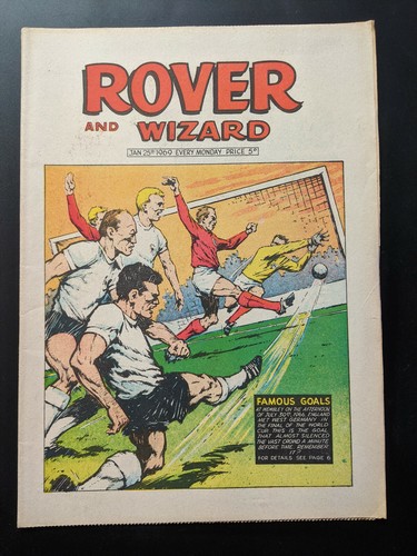 Rover and wizard comic january - rover,