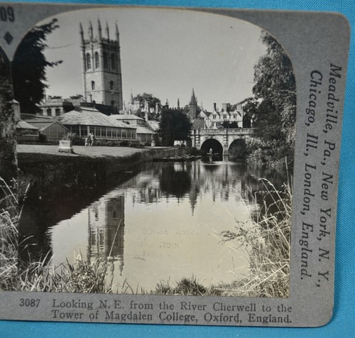 Stereoview photo river - stereoview,